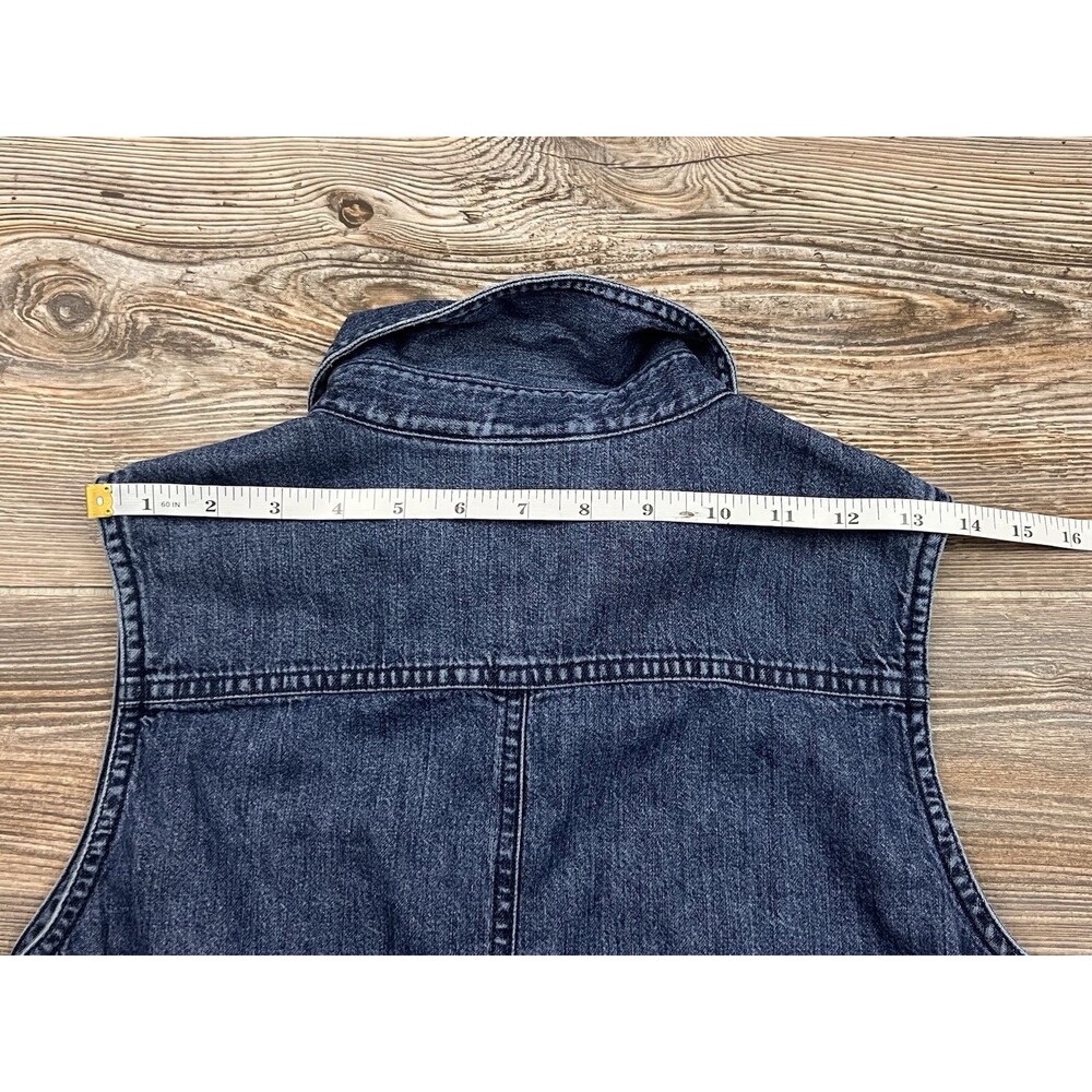 L.L. Bean Blue Denim Midi Dress - Picture 10 of 12